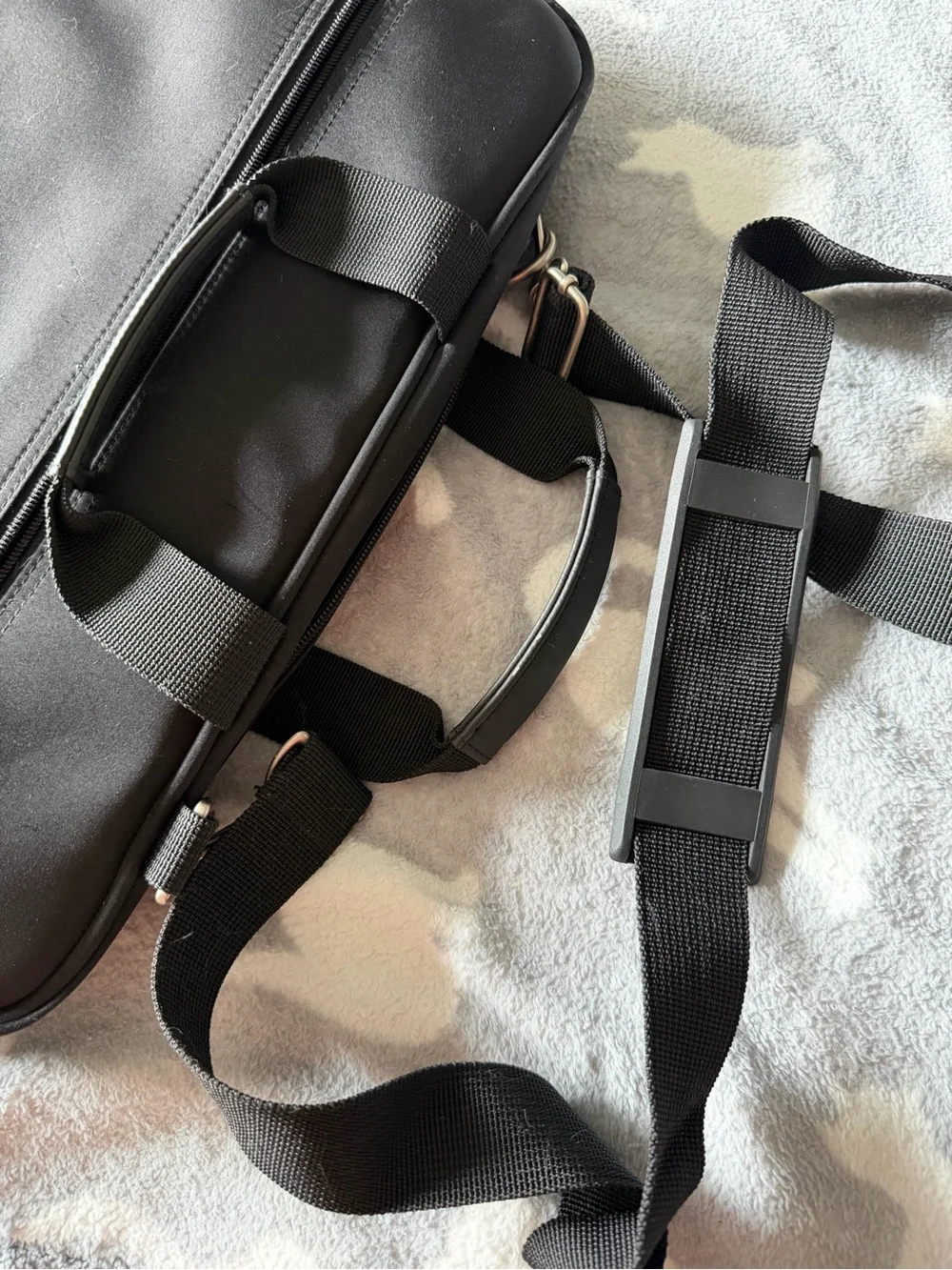 Black Men's Briefcase Tote
